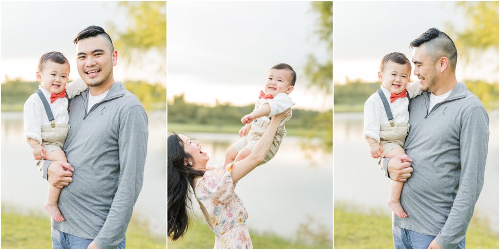 Family session in st augustine by the St John's River