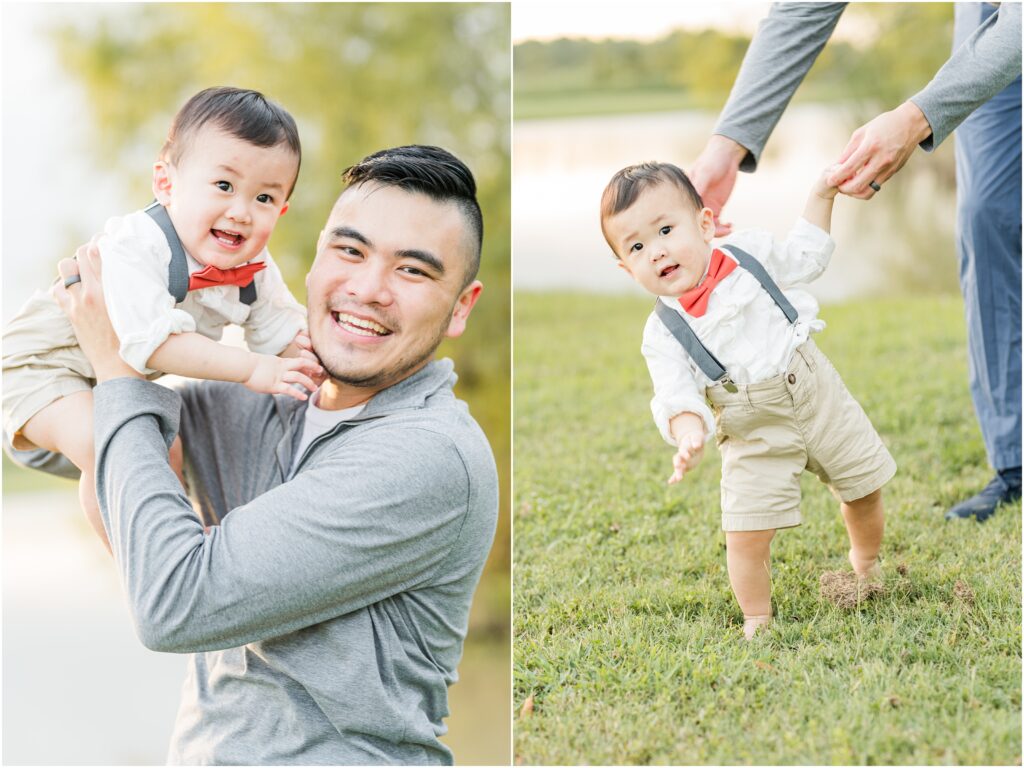 Father and son at jacksonville family picture session