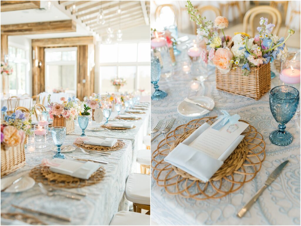 A wedding reception at St. Johns Golf & Country Club.