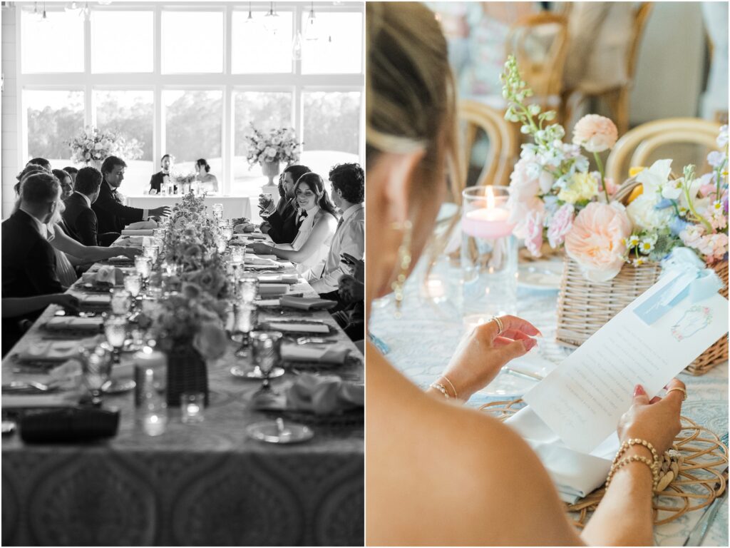 Wedding reception at St. Johns Golf & Country Club